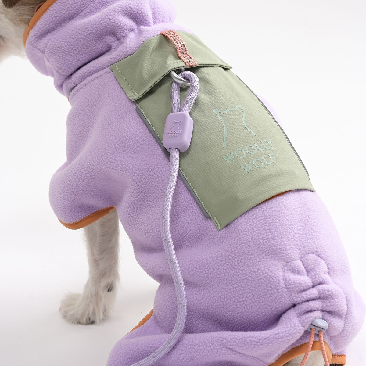 Woolly Wolf Alpha 360 Fleece pullover, Lavender Mix
