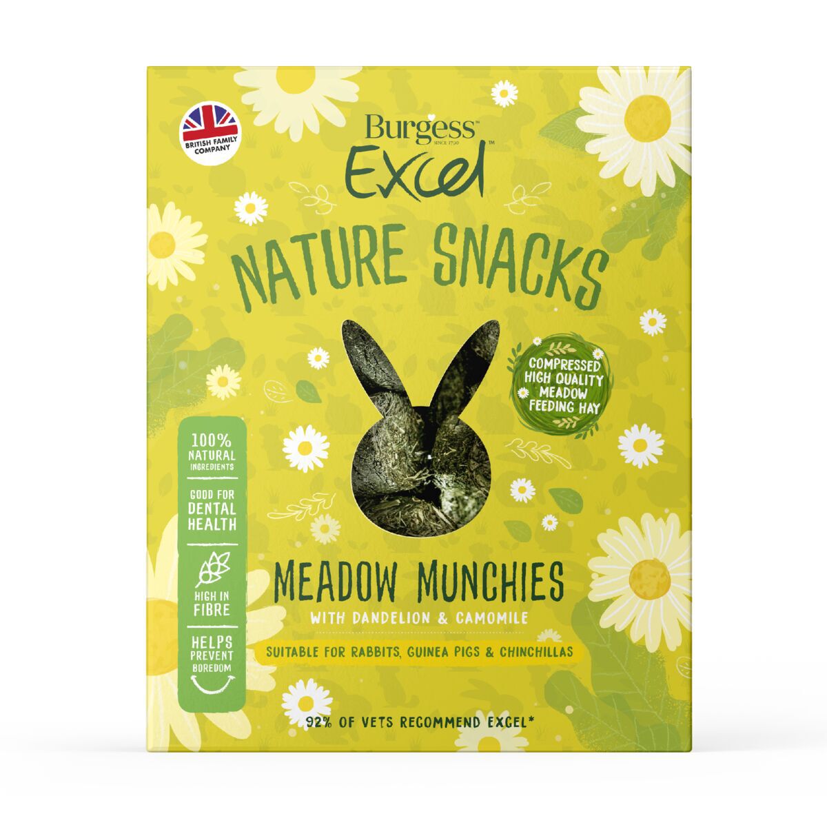 Burgess Excel Meadow Munchies 1 kg - Kaningodteri