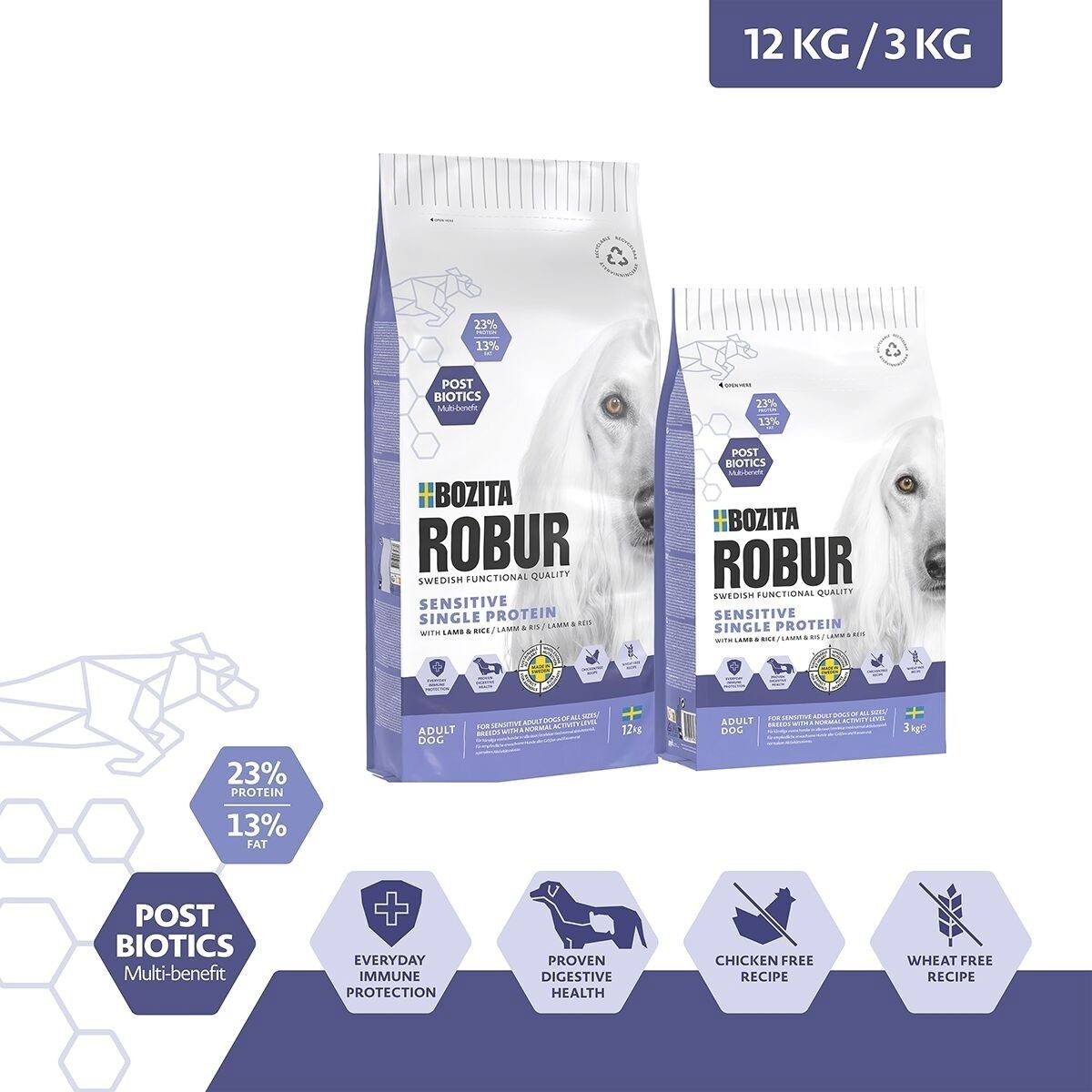 Robur Adult Sensitive Single Lamb