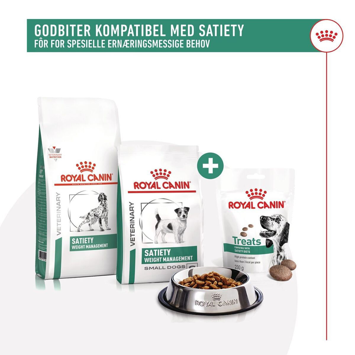 Royal Canin Veterinary Diets Dog Satiety Treats 230g
