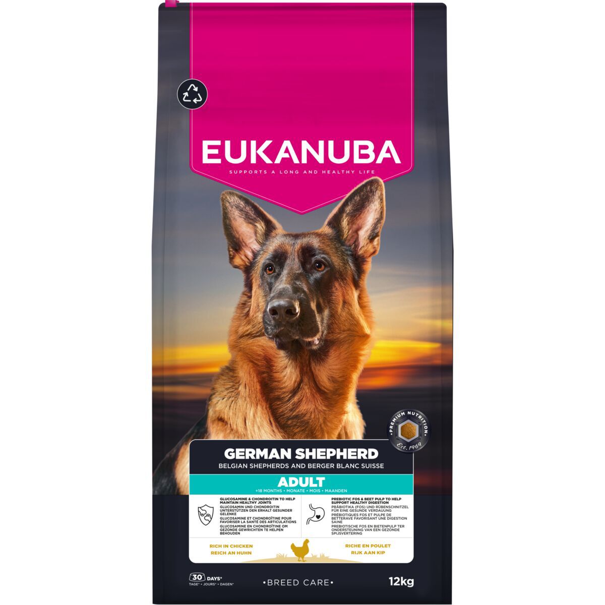 Eukanuba Dog Breed Care German Shepherd Tørrfôr til Hund