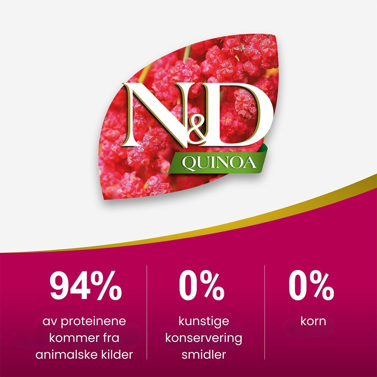 N&D Quinoa Dog Skin&Coat Venison 2,5kg