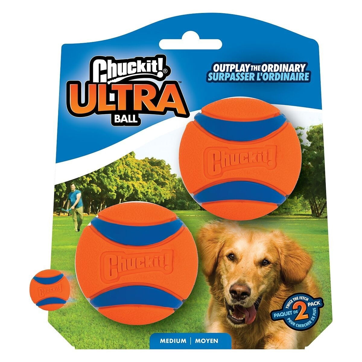 Chuckit Ultra Ball 2-pk
