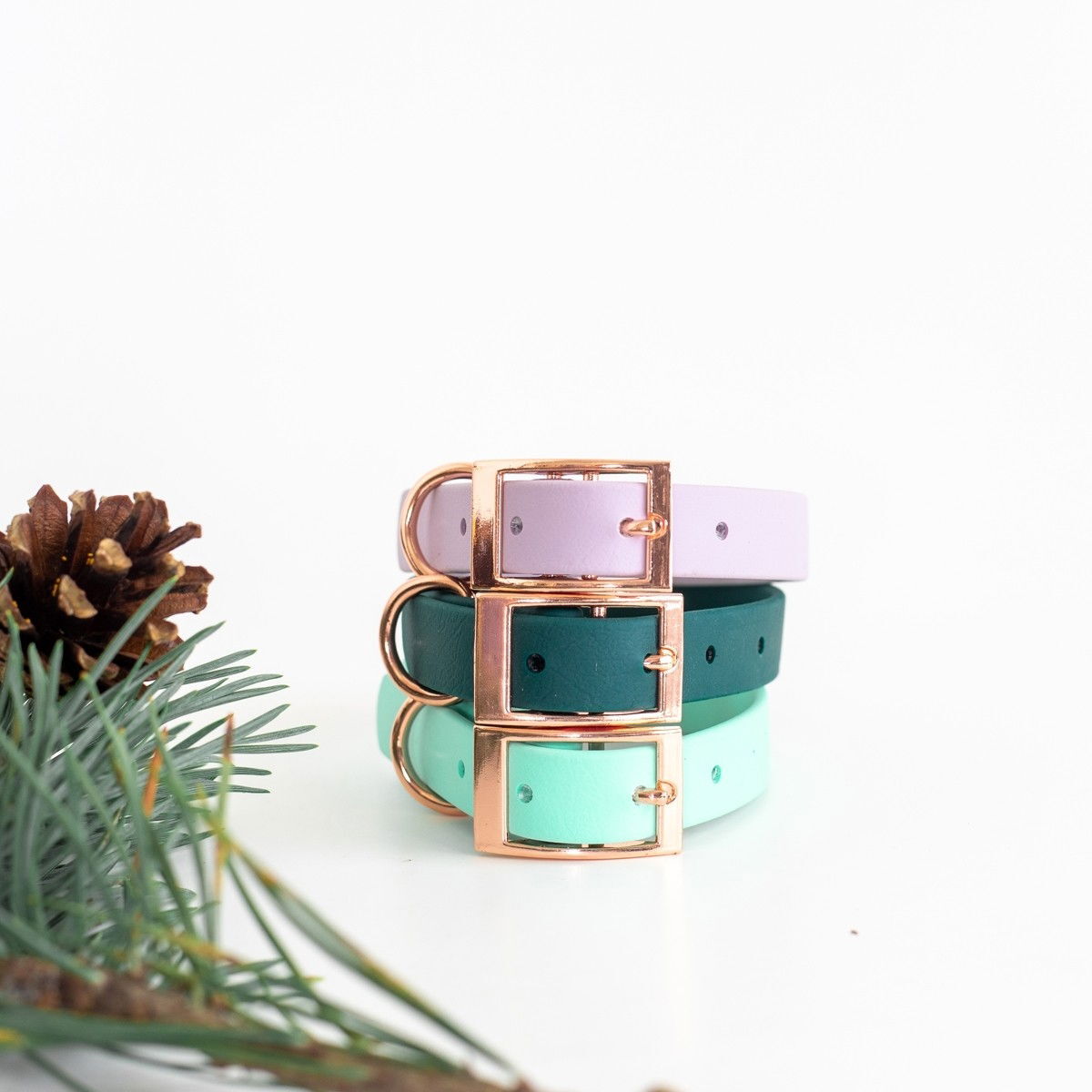 Tyylivoitto Classy narrow collar, emerald