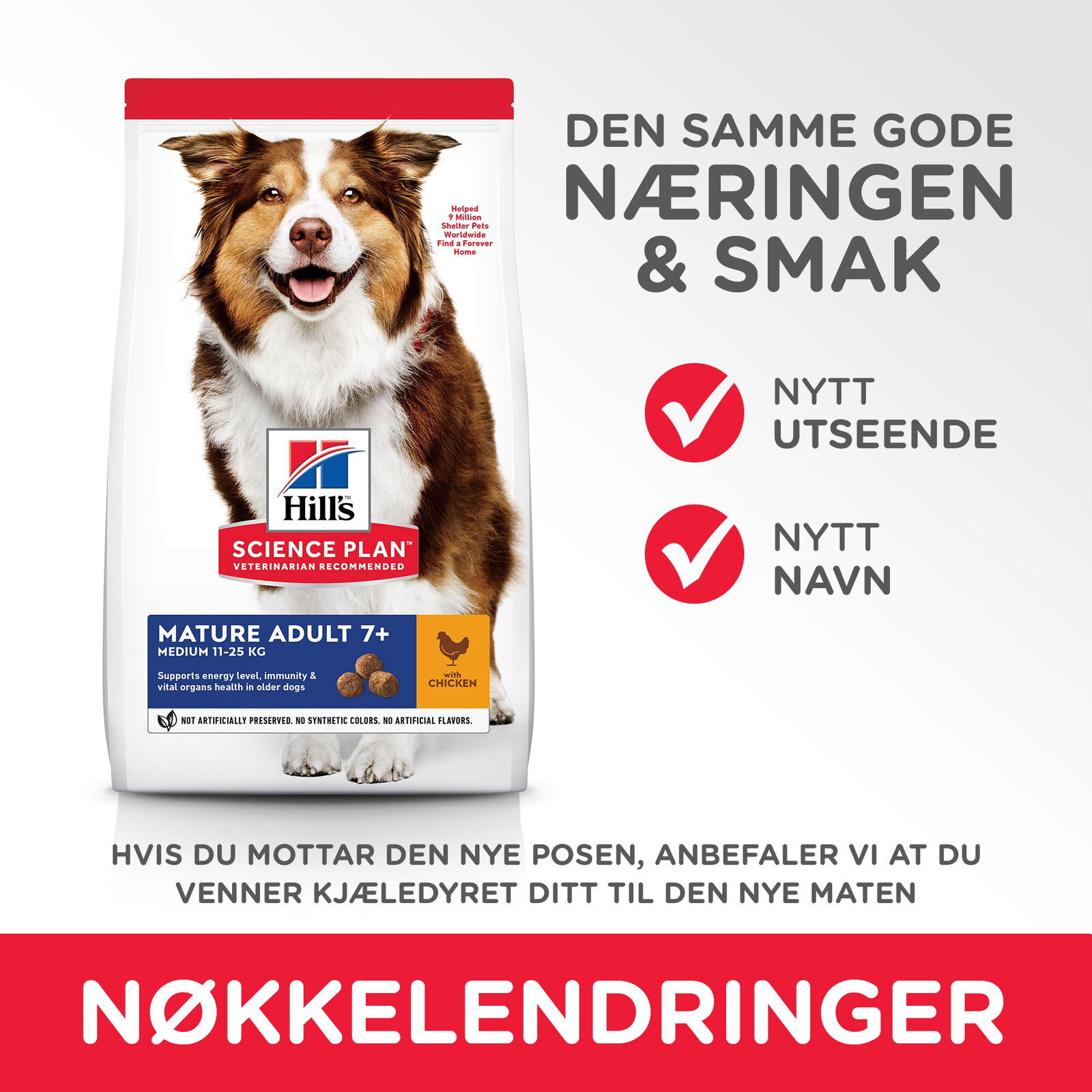 Hill's Science Plan Dog Mature 7+ Chicken