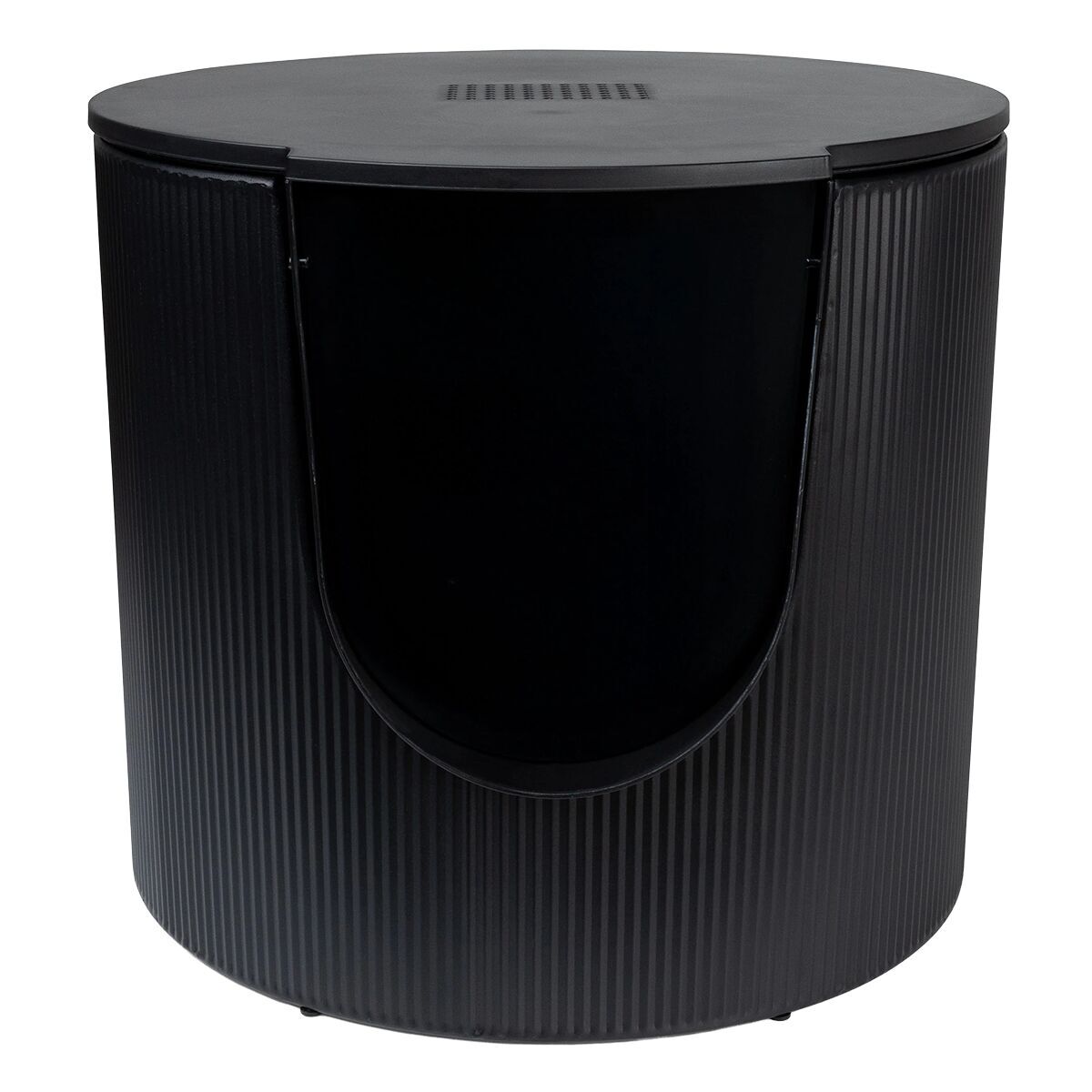 District 70 FUSE Ribbed Tin Kattetoalett - Kattedo med tak