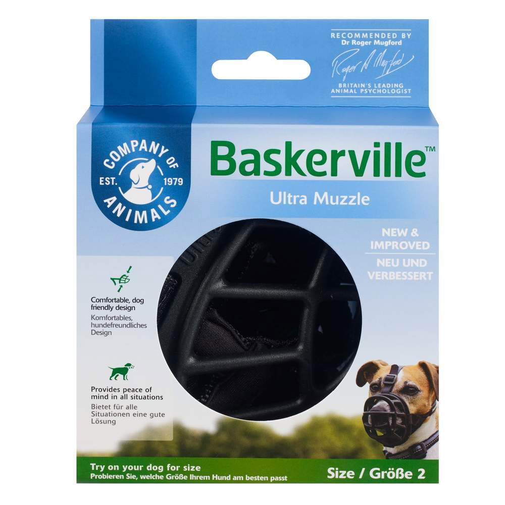 Baskerville Ultra Munkorg 2 - Munnkurv til hund