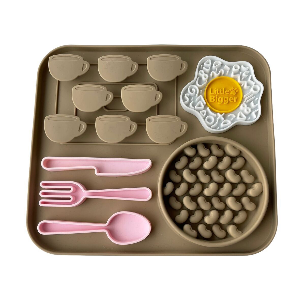 Little&Bigger Breakfast Club enrichment tray brekkie