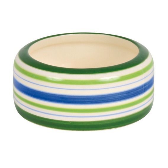 Trixie keraaminen kuppi pieneläimille, raidallinen