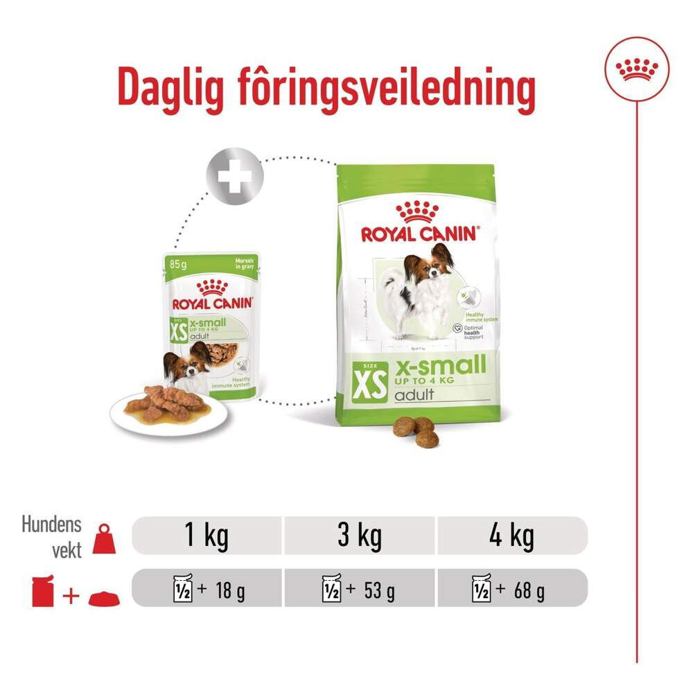 Royal Canin X-small Adult pouch 12x85g
