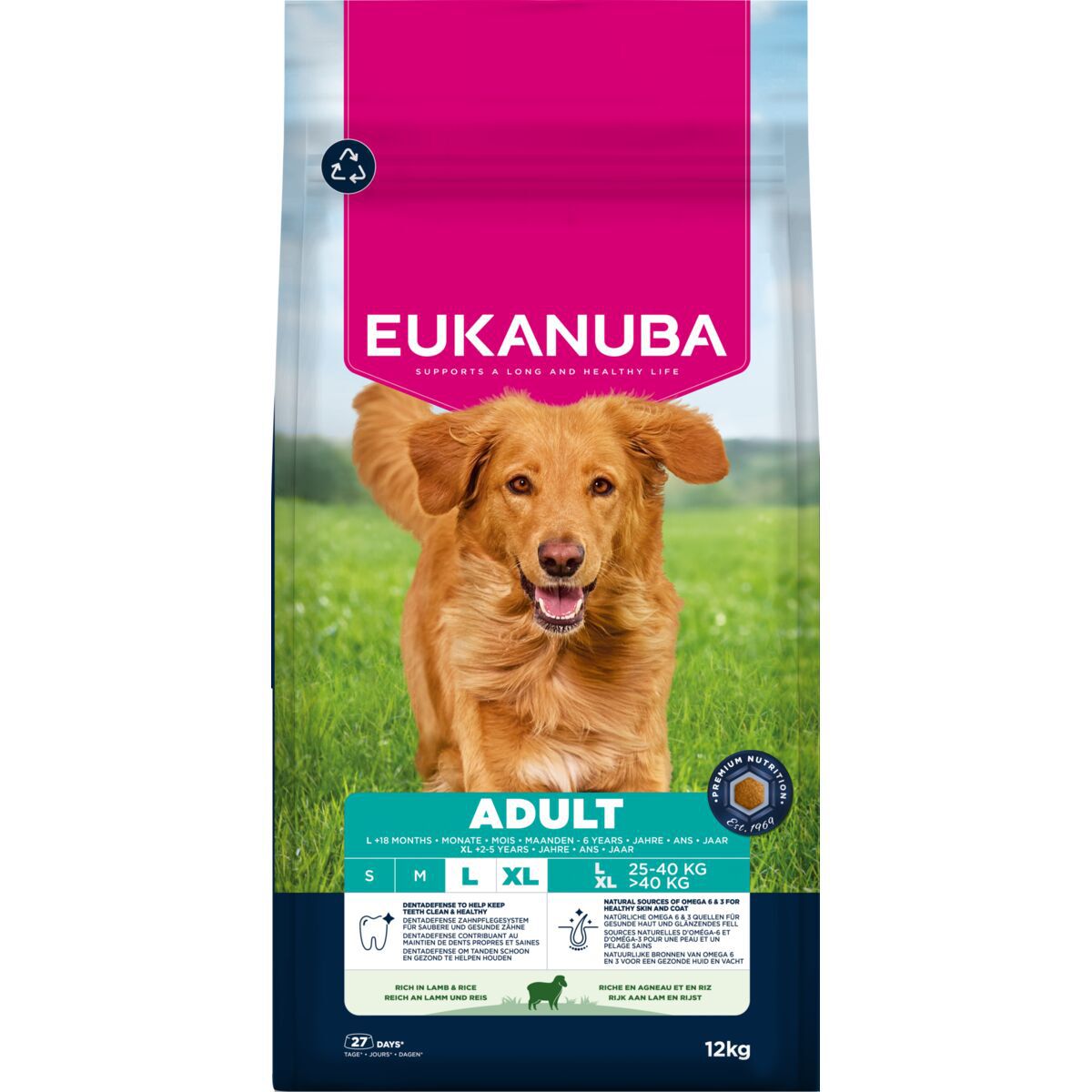 Eukanuba Adult Large Breed Lamb & Rice