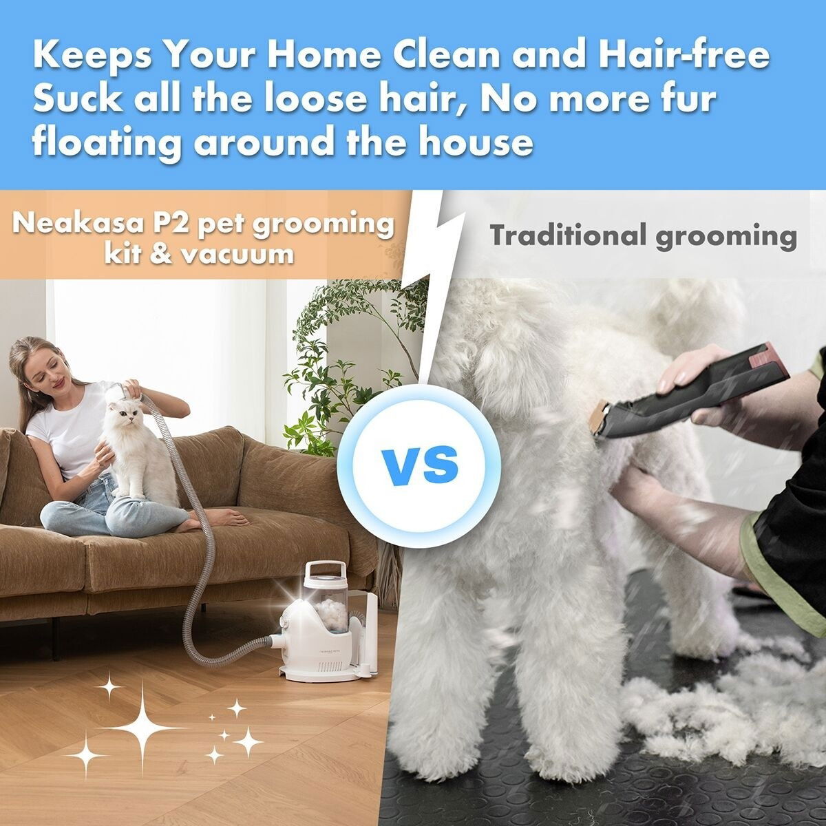 Neakasa P2 Pro Pet Grooming Kit
