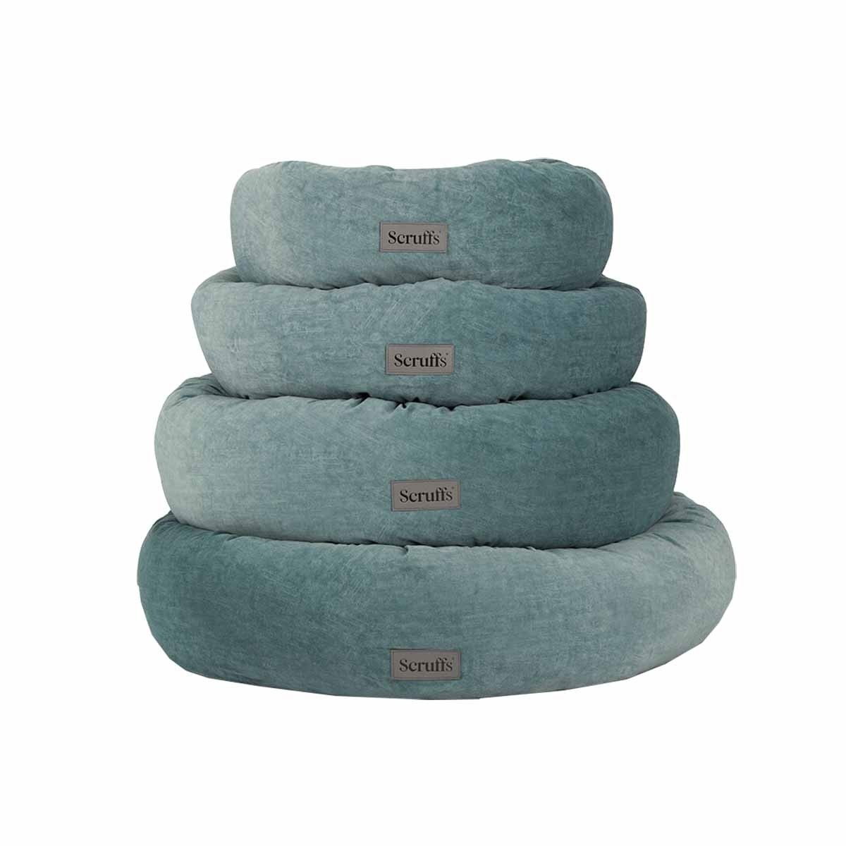 Scruffs Oslo donut bed lake teal
