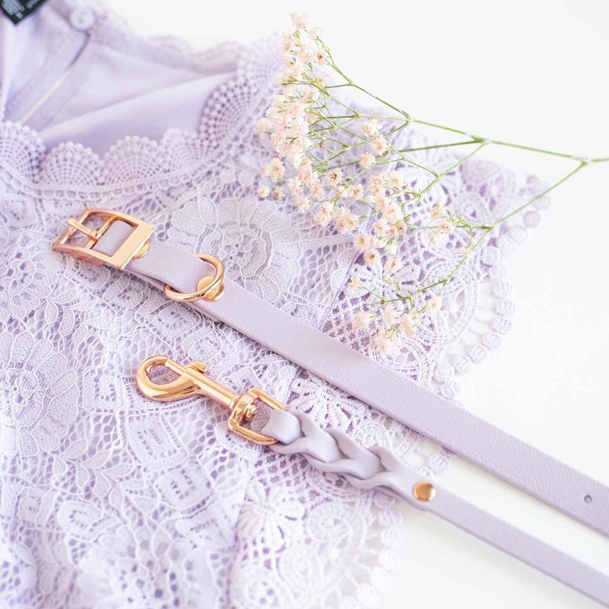 Tyylivoitto Braid leash, lavender