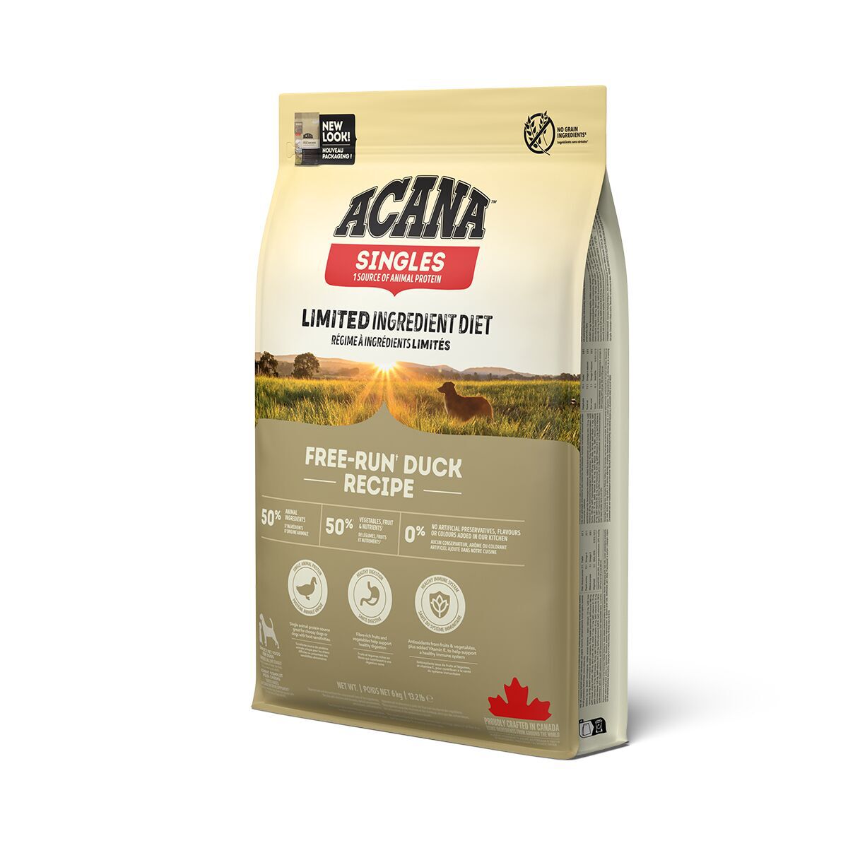 Acana Dog Free-Run Duck Torrfoder till Hund 6 kg - Kornfritt hundefôr