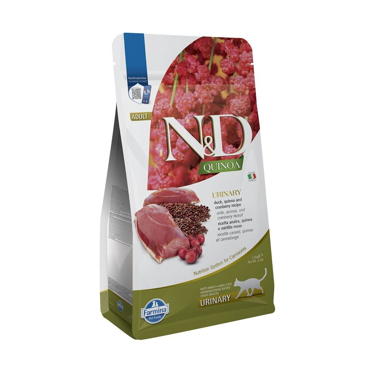 N&D Quinoa Cat Urinary Duck