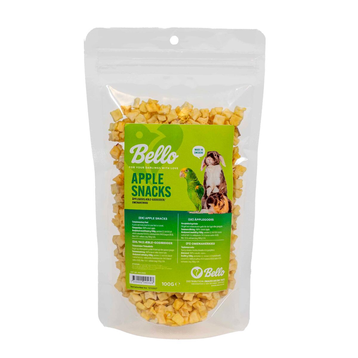 Bello apple snacks 100g