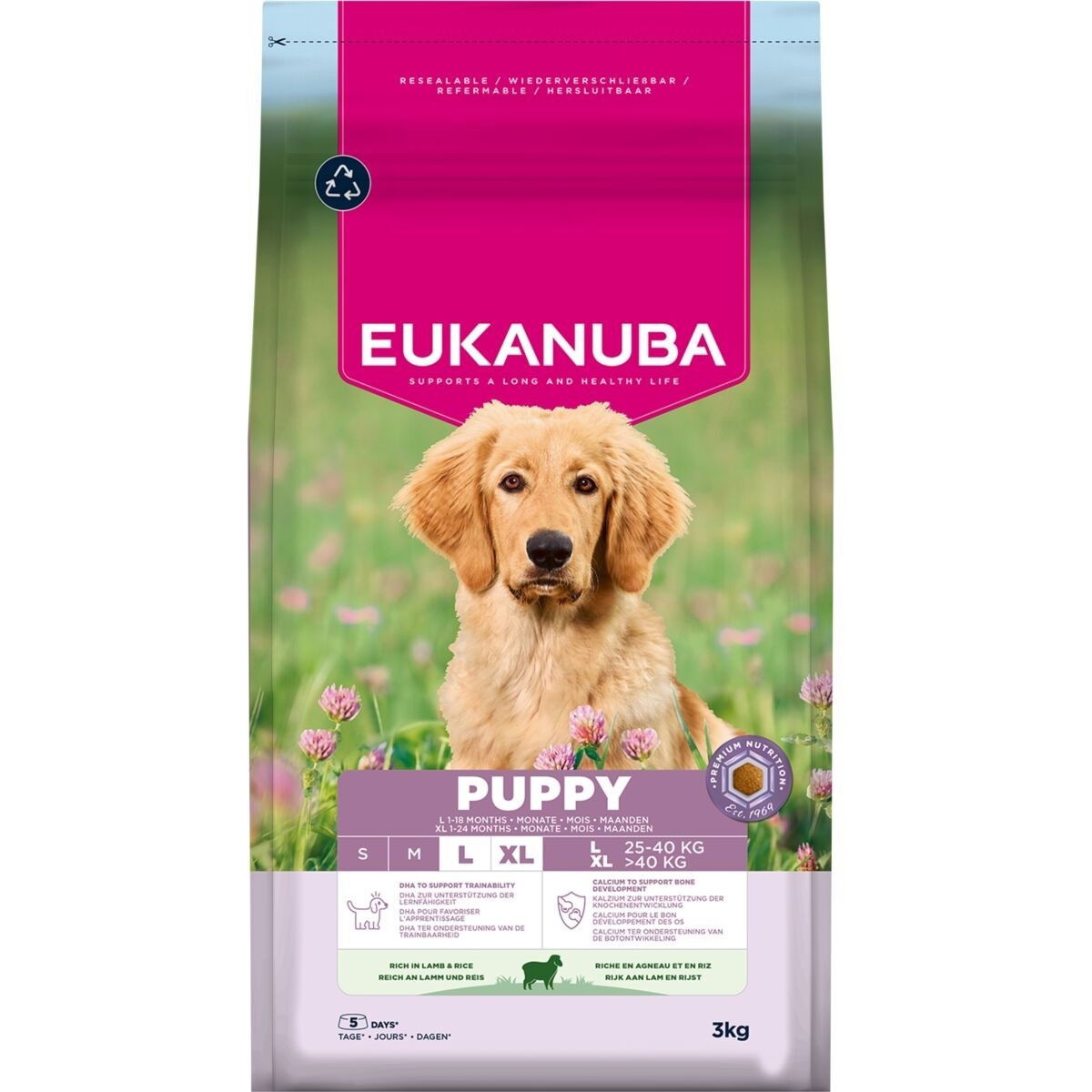 Eukanuba Puppy & Junior Large Breed Lamb & Rice