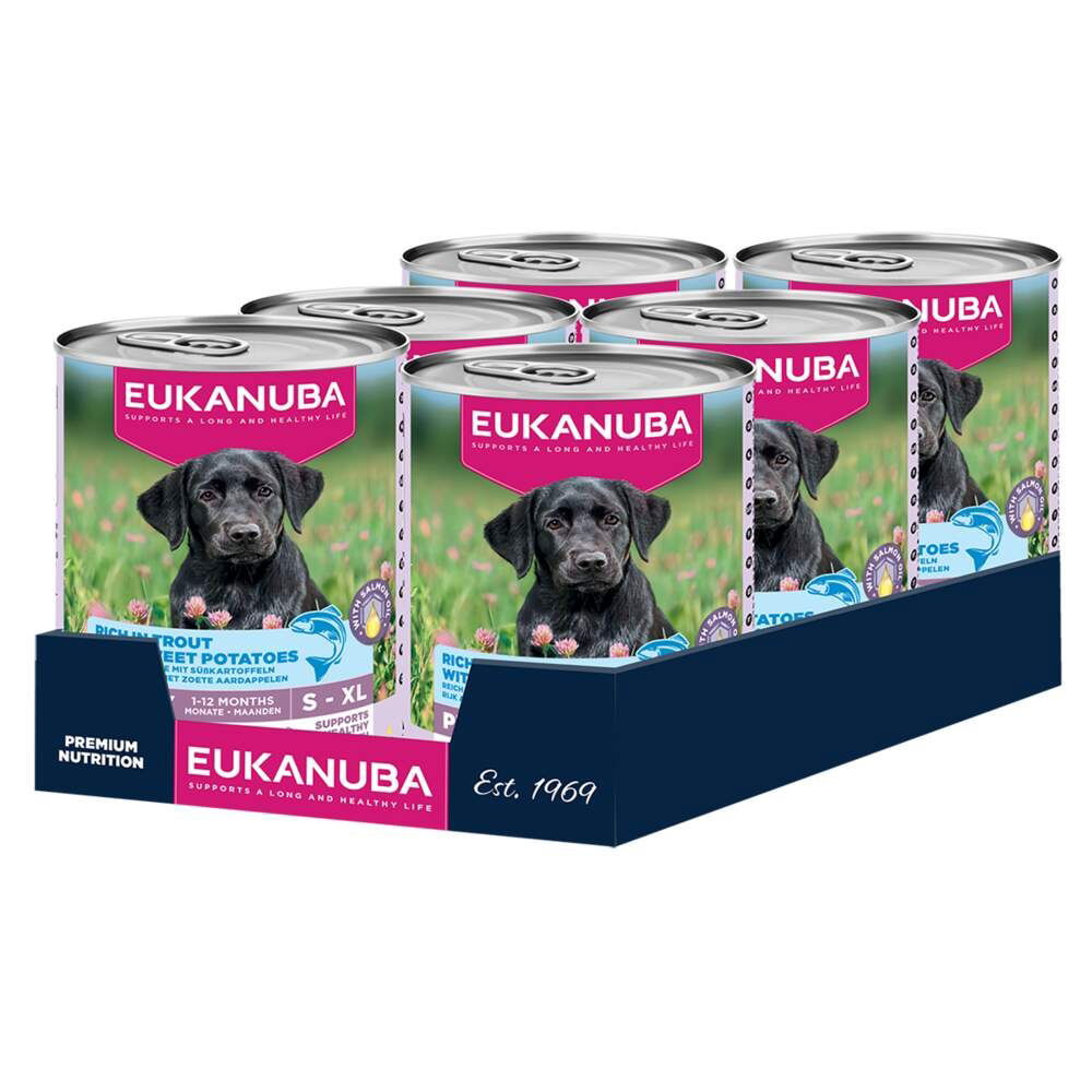 Eukanuba Dog Wet Puppy Trout with Sweet Potatoes 400g
