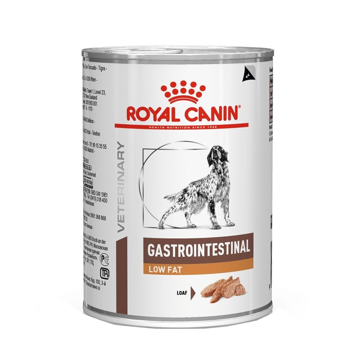 Royal Canin Veterinary Diets Gastrointestinal Low Fat Loaf Can våtfôr til hund