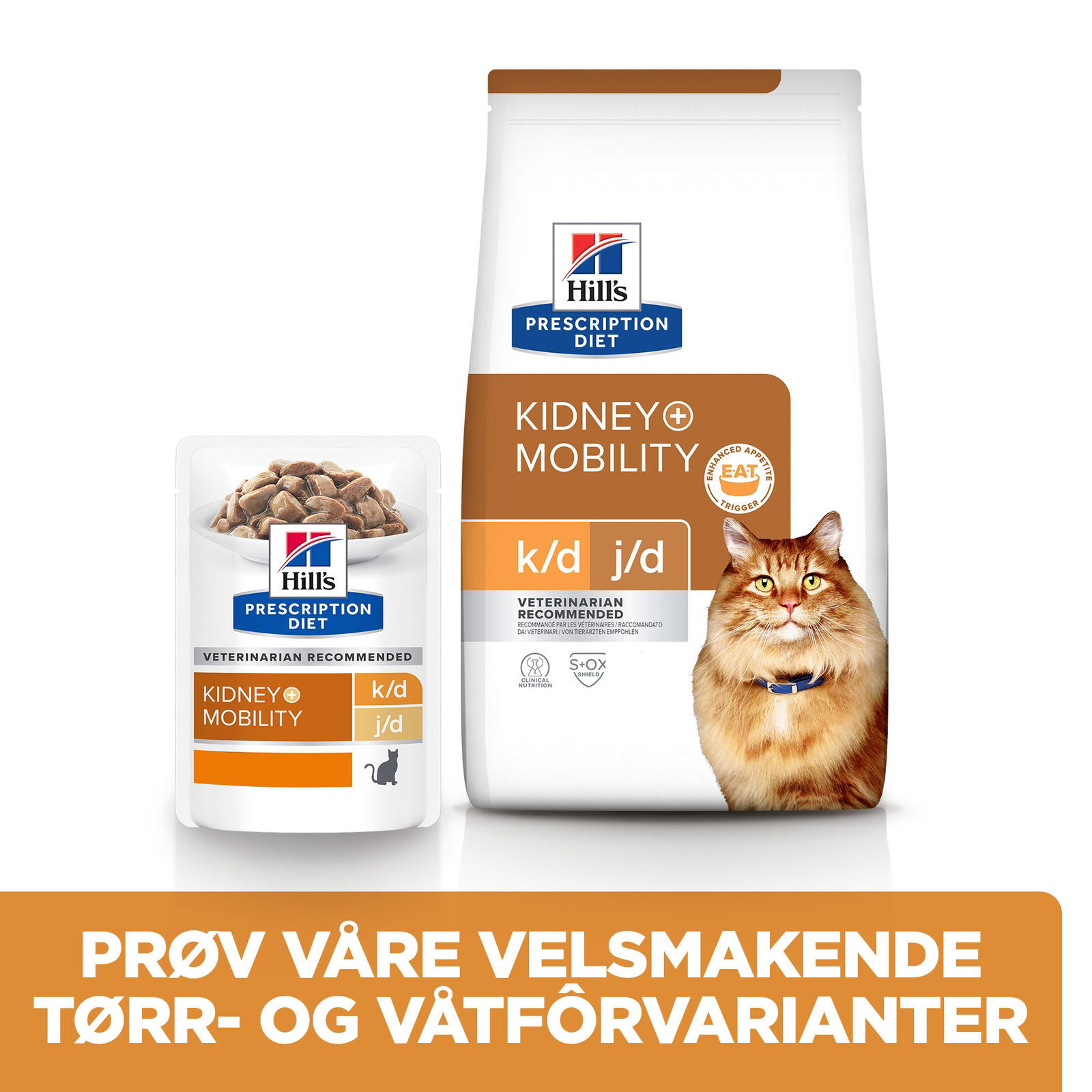 Hills Diet Cat k/d + Mobility 2kg