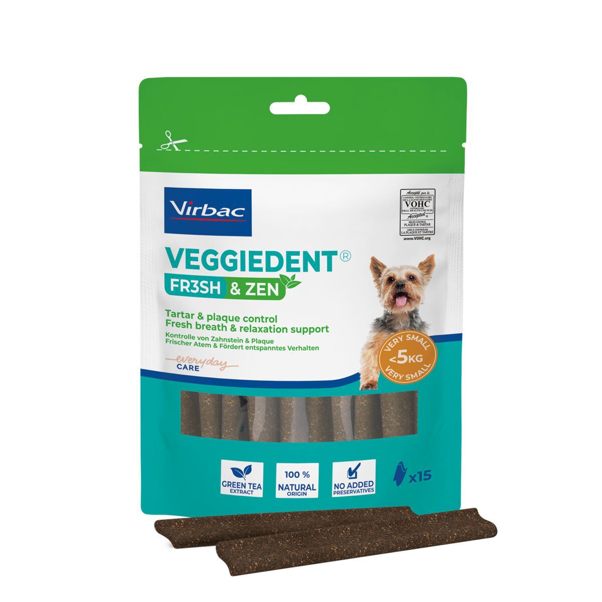 Virbac VeggieDent Fr3sh XS, 15 pcs