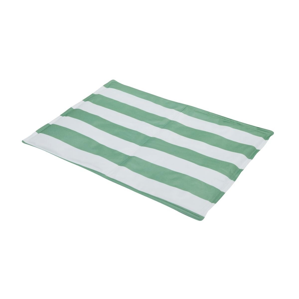 Little&Bigger HotSummer cooling mat stripes green