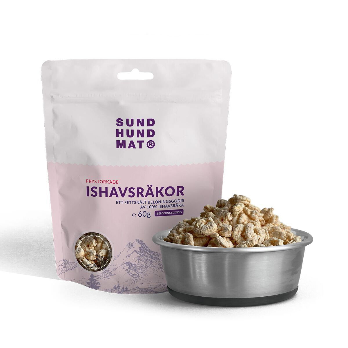 SH Frystorkade Ishavsräkor 60g