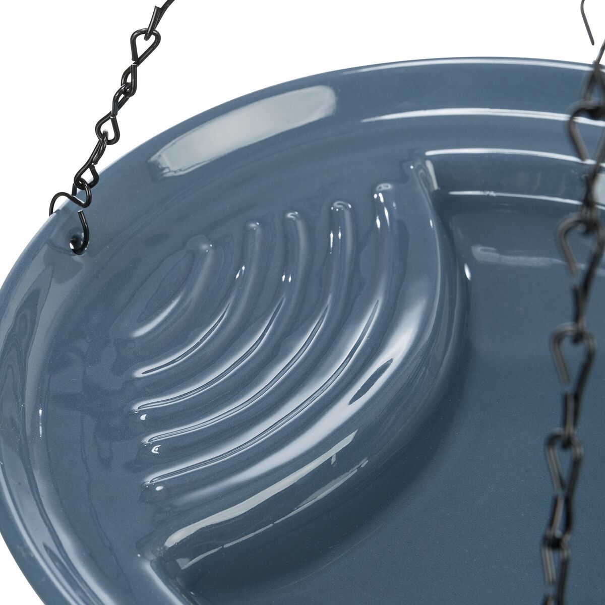 Trixie ceremic bird bath, 530 ml/ø 26cm blue