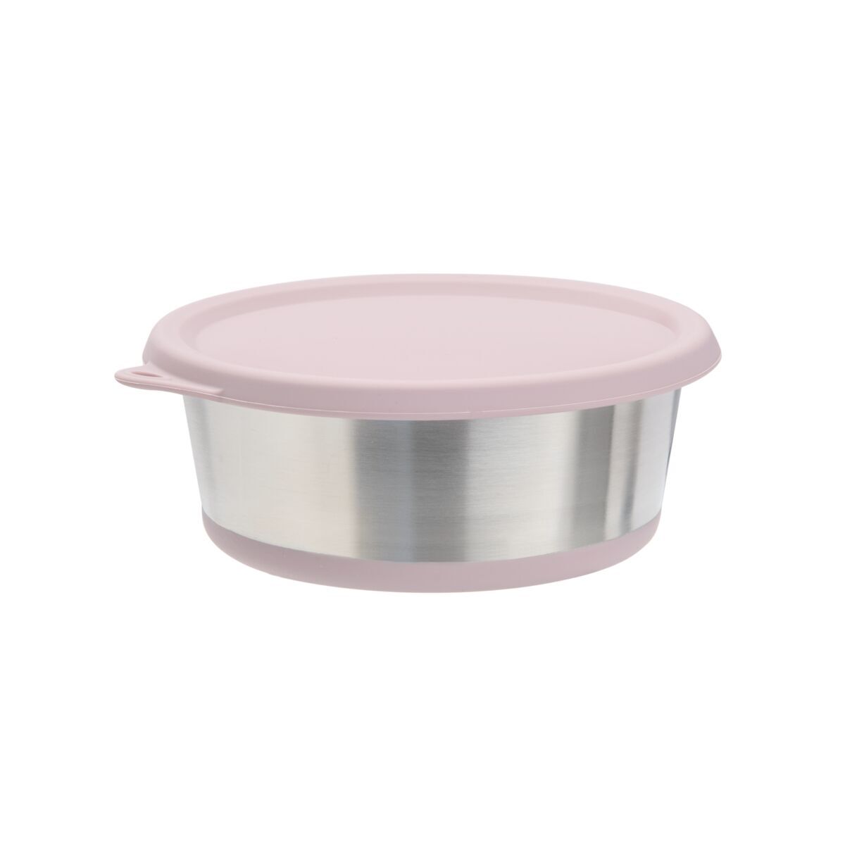 Little&Bigger Dinner Time metal bowl with lid 