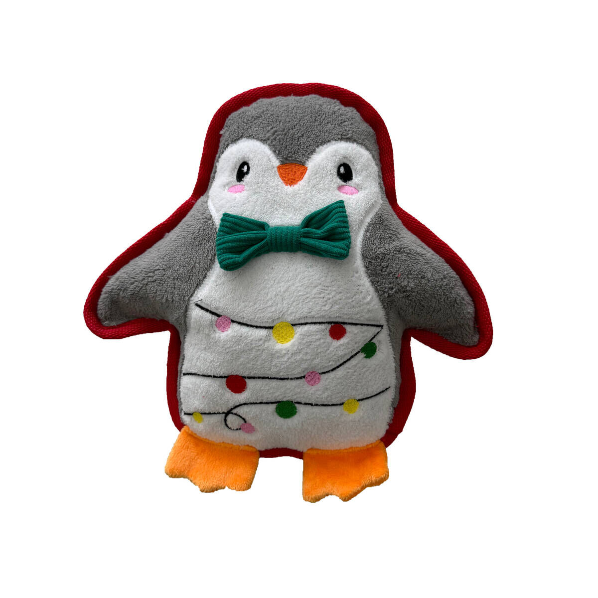 Bark-A-Boo Christmas Wishes Pingvin Knitrende Hundeleke 27 cm - Juleleker for hunder