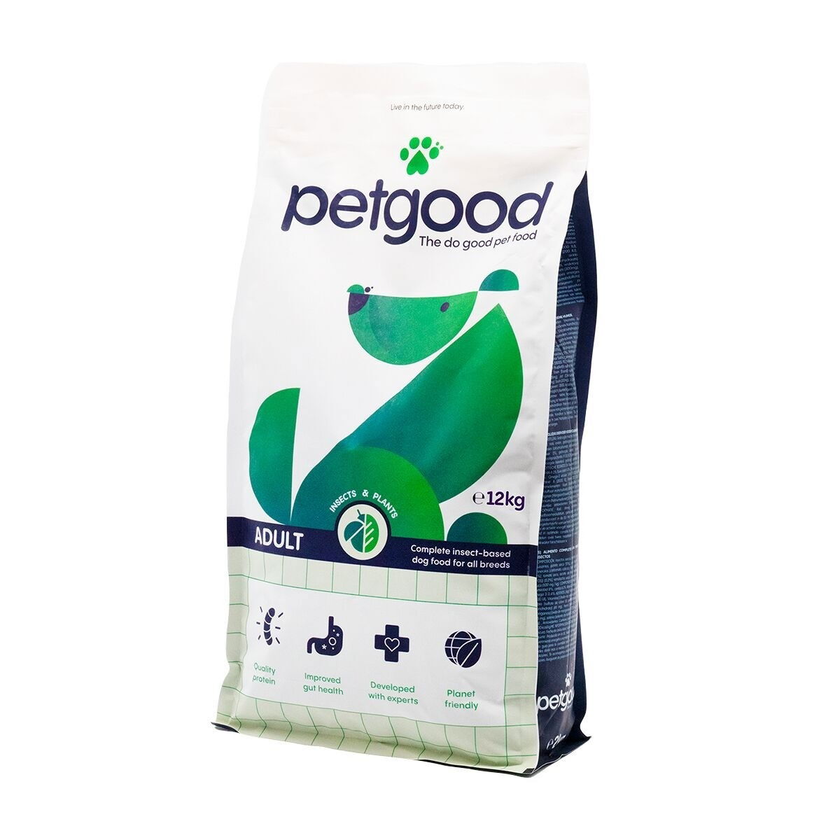 Petgood insect-based dog food adult