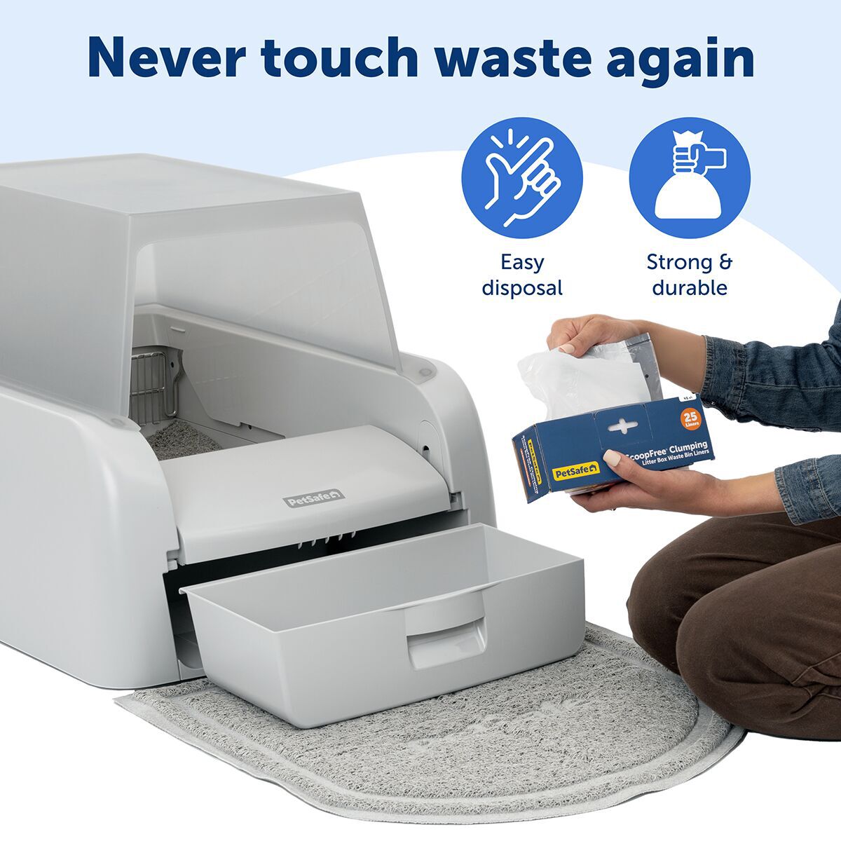 PetSafe SmartSpin Waste Bin Liners 25pcs 