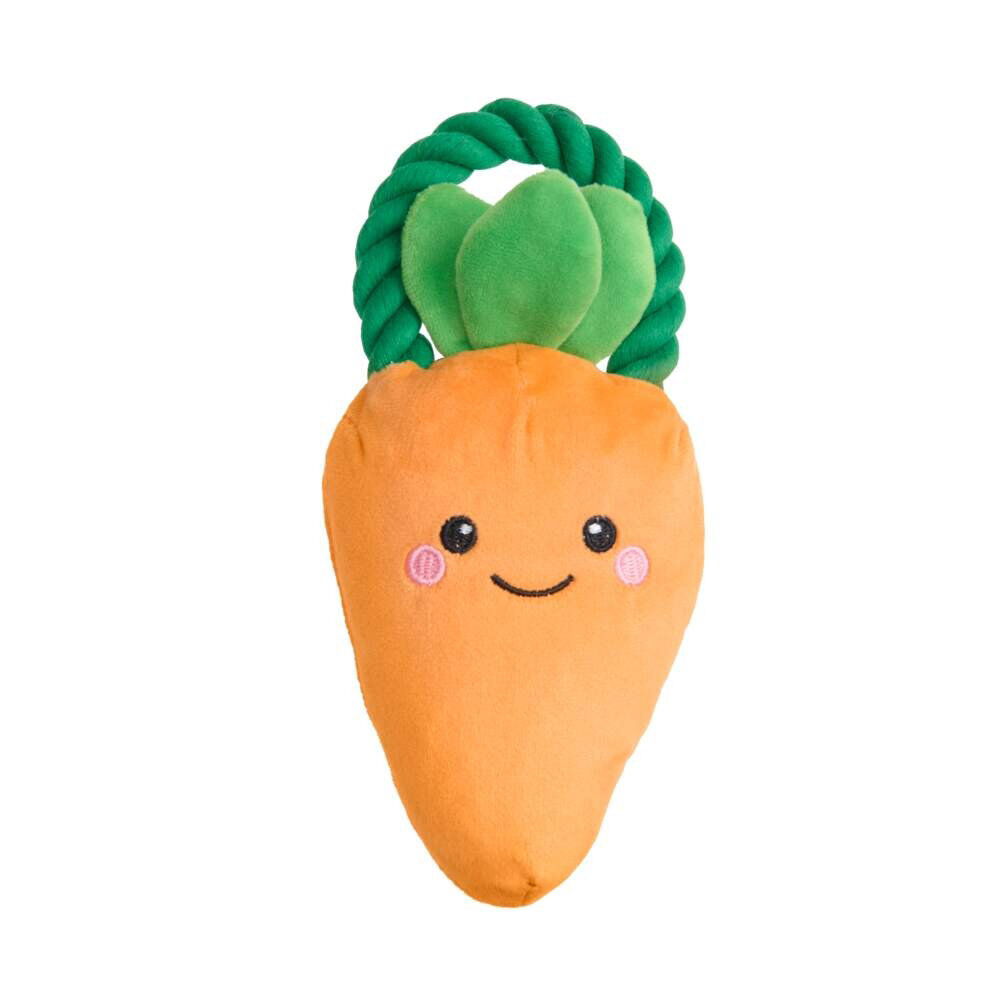 Little&Bigger Puppy Basics soft baby carrot with rope