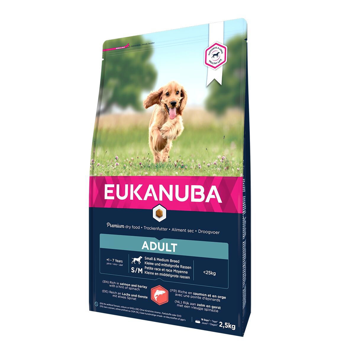Eukanuba Adult Small & Medium Breed Salmon & Barley