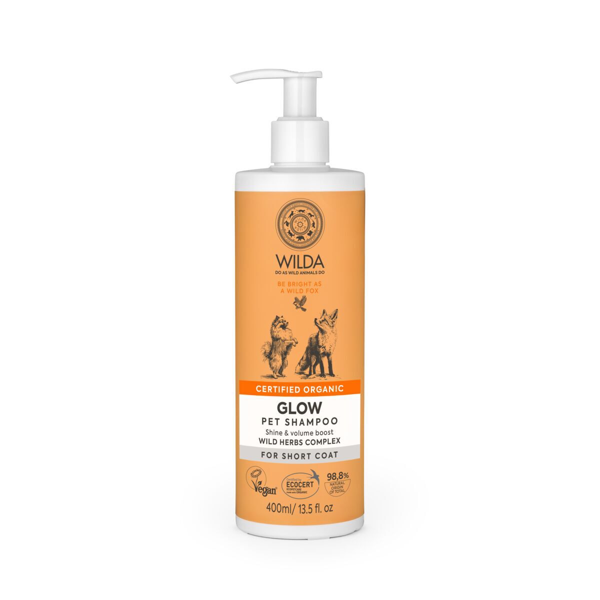 WILDA Glow pet shampoo 400ml