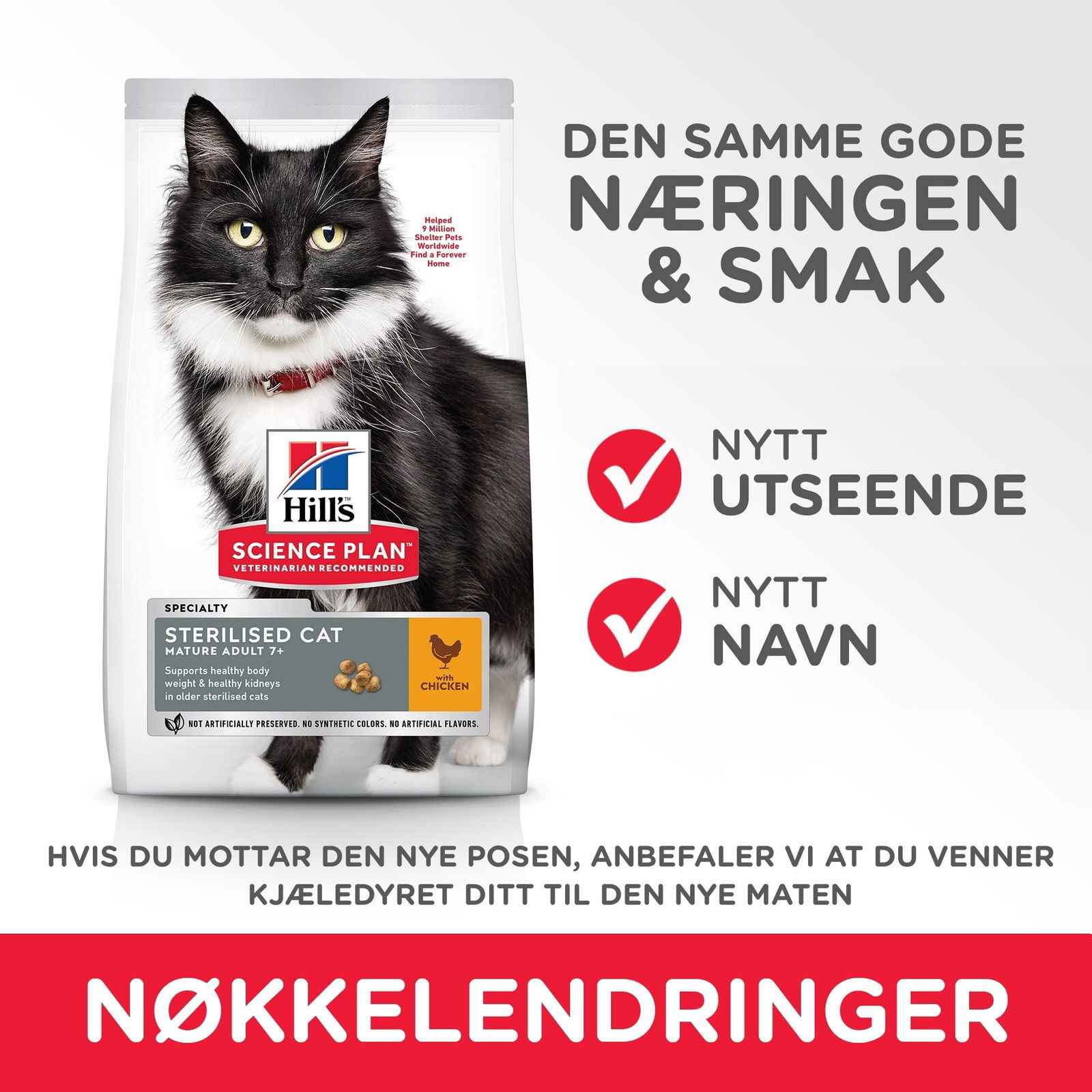 Hills Science Plan Feline Mature Sterilised
