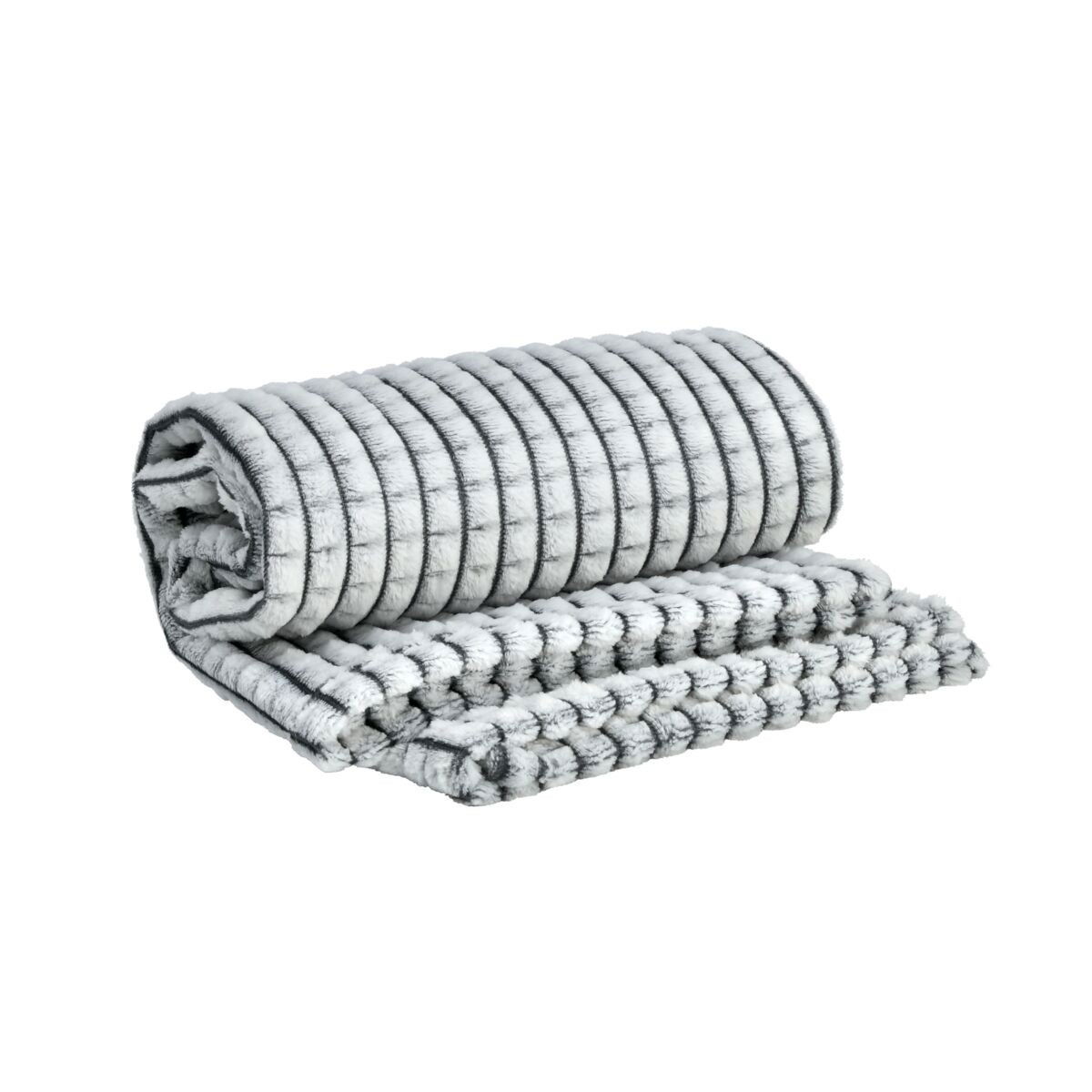 Little&Bigger Softie blanket grey