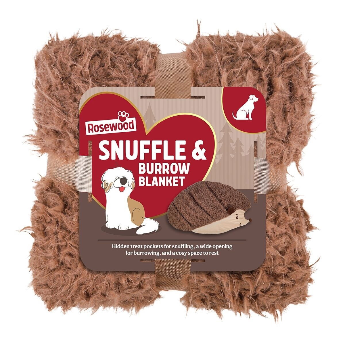 RW Hedgehog Snuffle Burrow Blanket