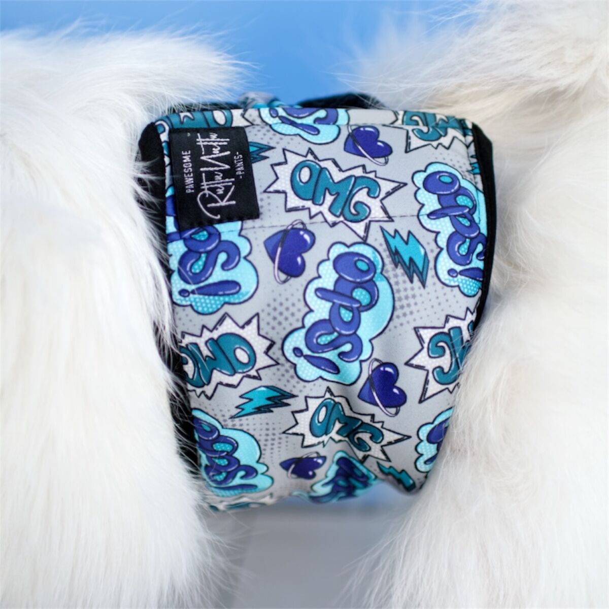 RuttuNuttu male wrap Oopsie Daisy cloudy pop