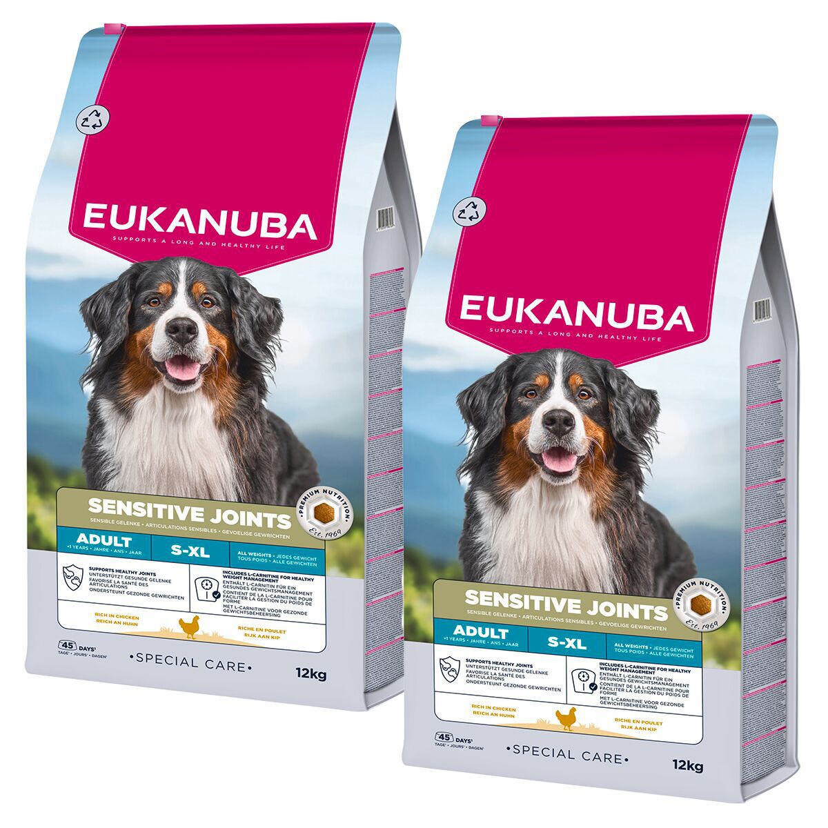 Eukanuba Daily Care Adult Sensitive Joints 2 x 12kg