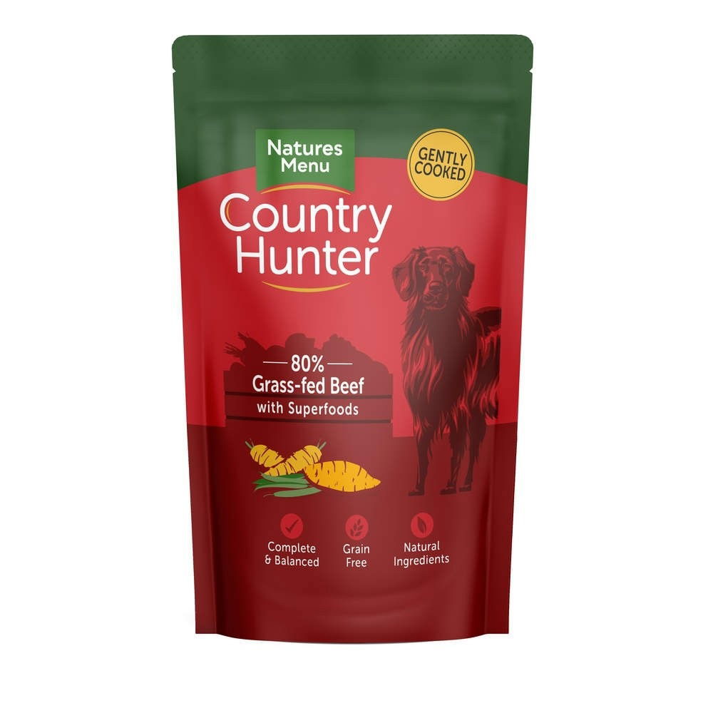 Natures:menu Country Hunter Hund Storfekjøtt 150gr