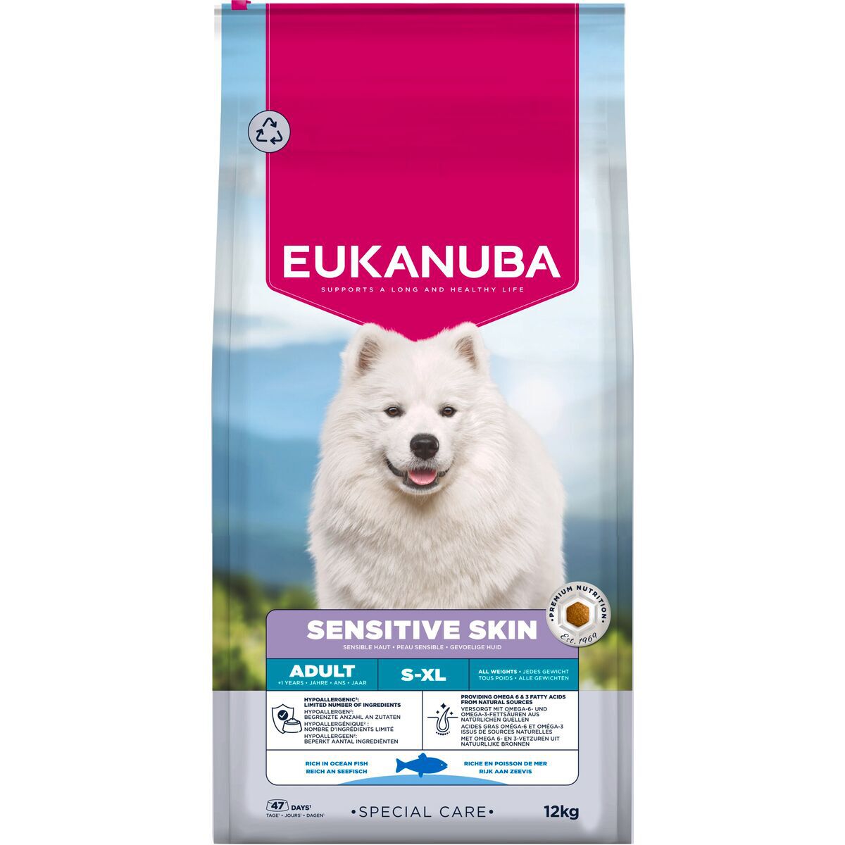 Eukanuba Daily Care Sensitive Skin All Breeds 