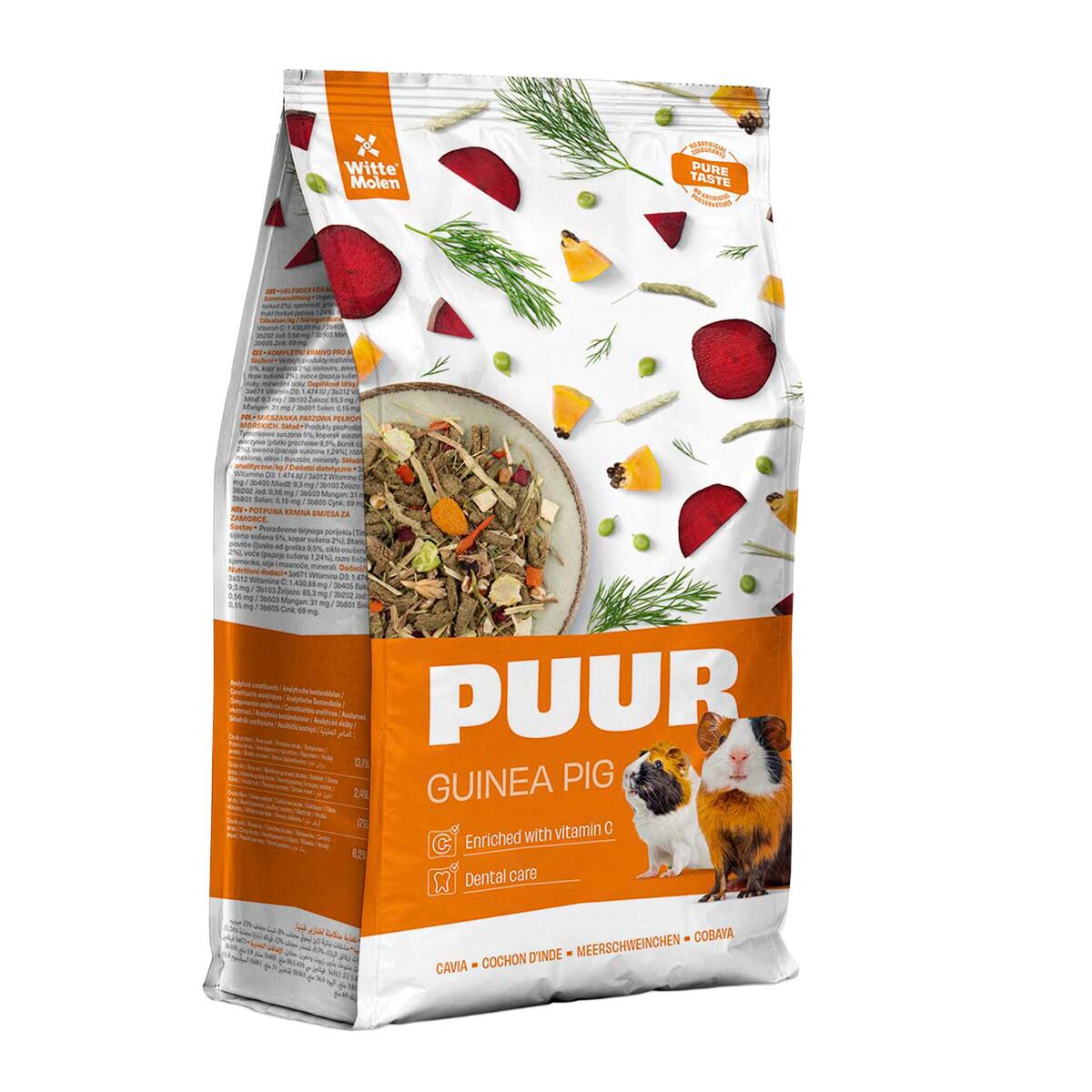 PUUR Marsvinsmat 2,5 kg