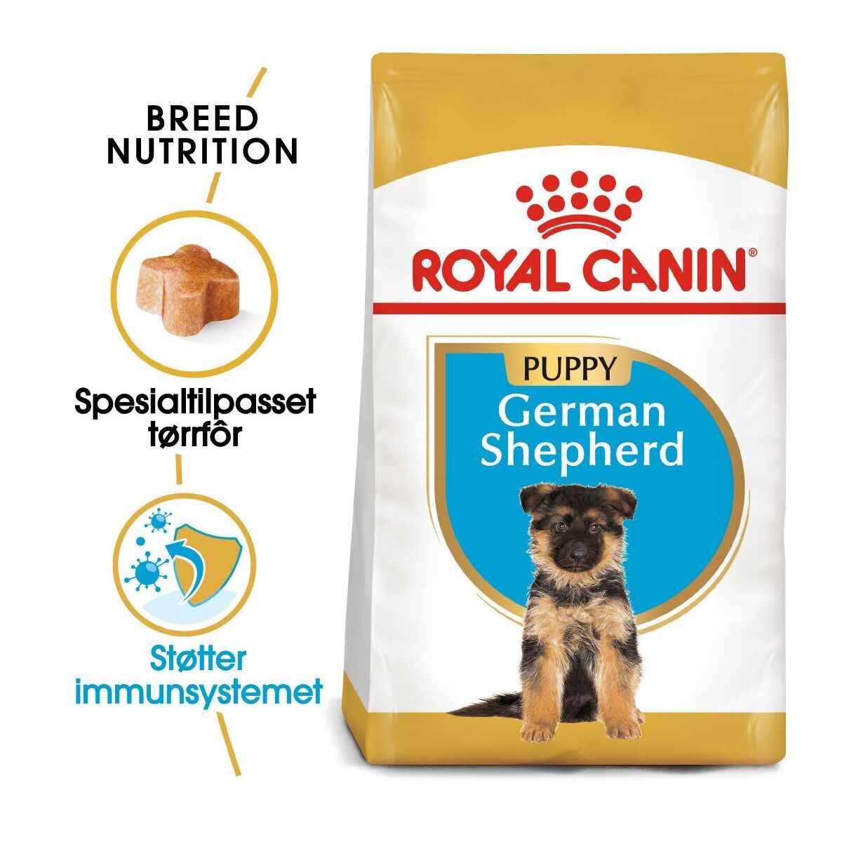 Royal Canin German Shepherd Puppy tørrfôr til hundvalp