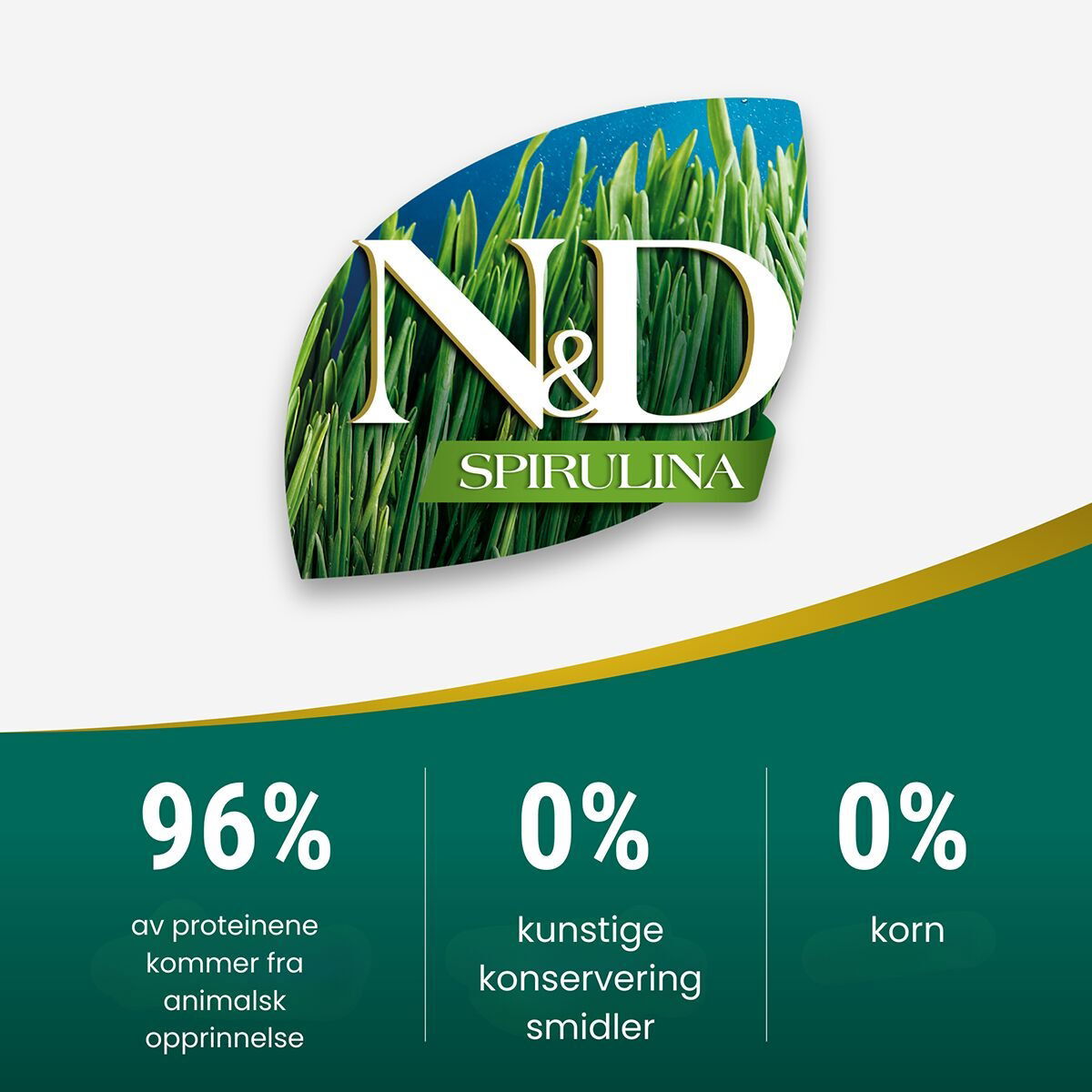 N&D Cat Spirulina&Herring 1,5kg