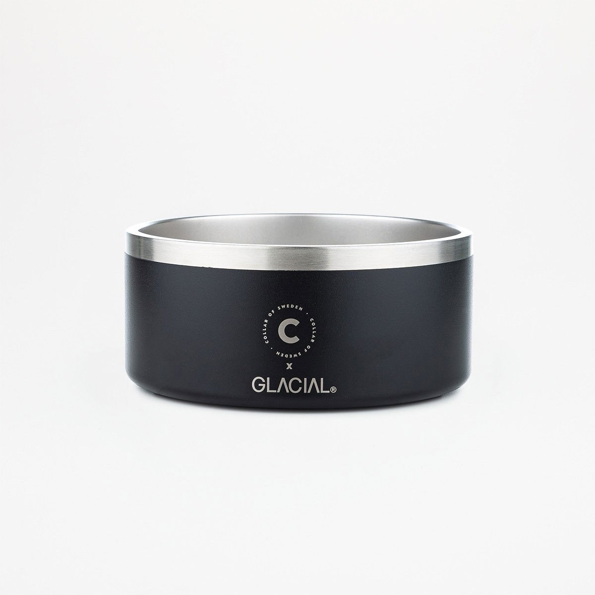 Collar of Sweden pet bowl matte black