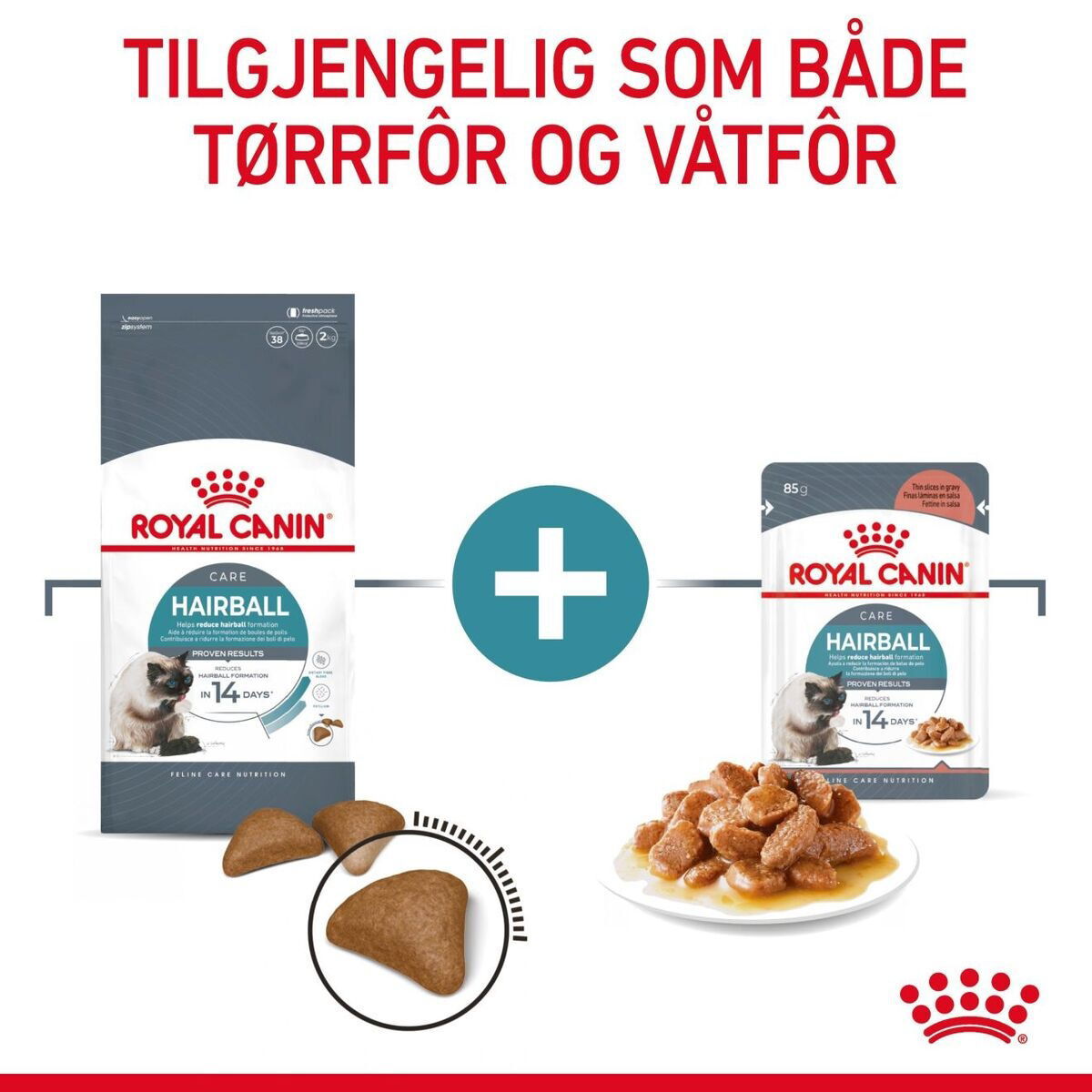 Royal Canin Hairball Care Gravy Adult våtfôr til katt