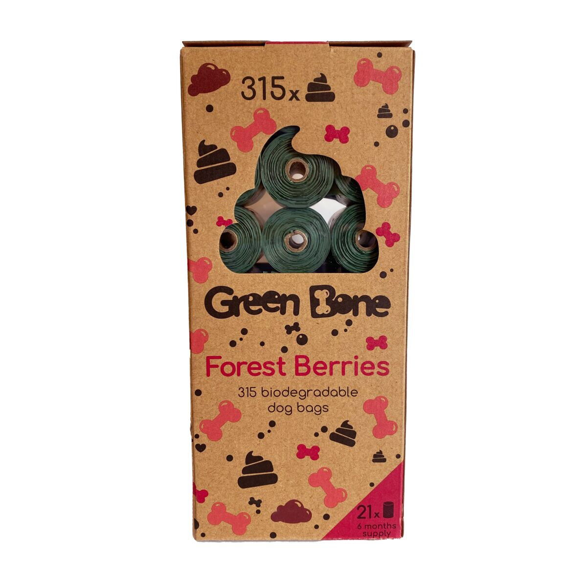 Green Bone Refill Big Forest 21 rolls/315 bags