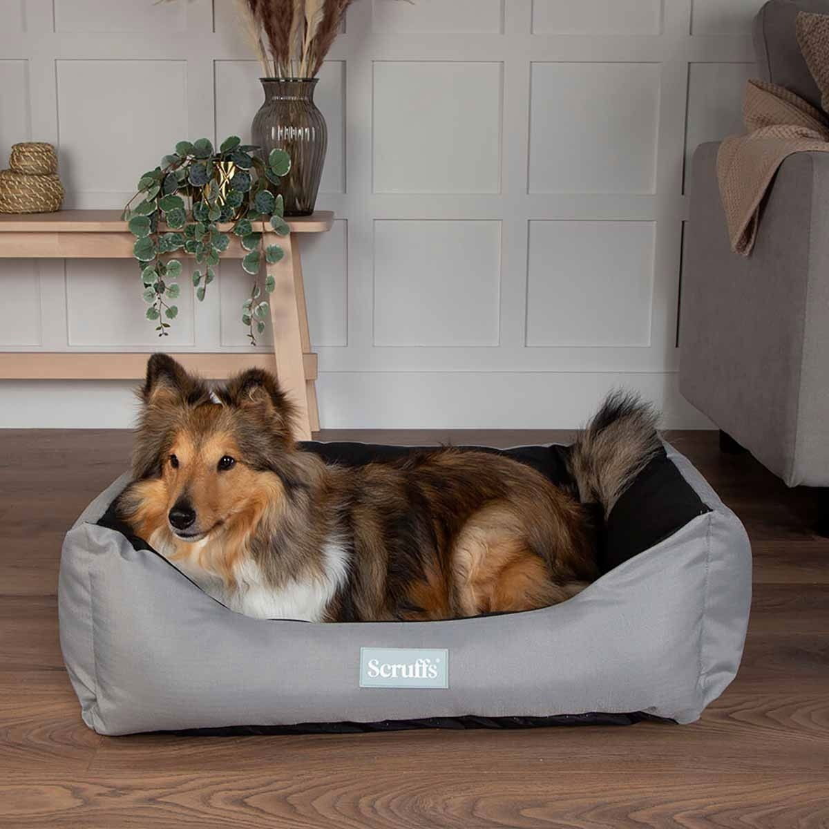 Scruffs Expedition dog bed storm grey